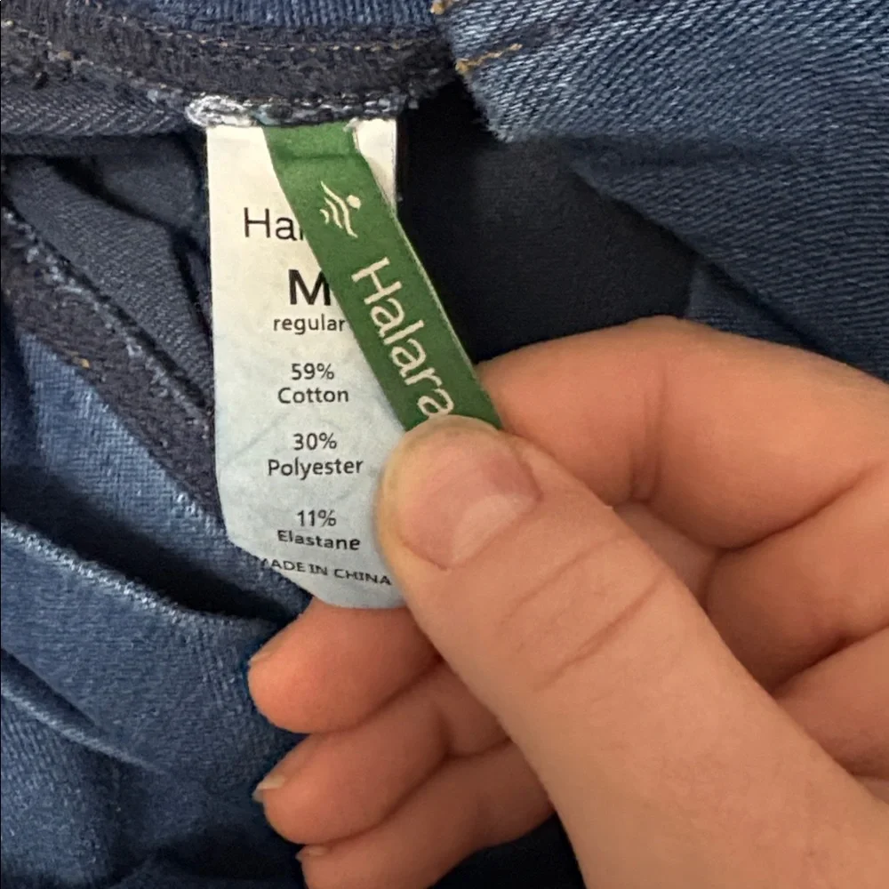 HALARA Classic Blue Denim Pants - Picture 4 of 4